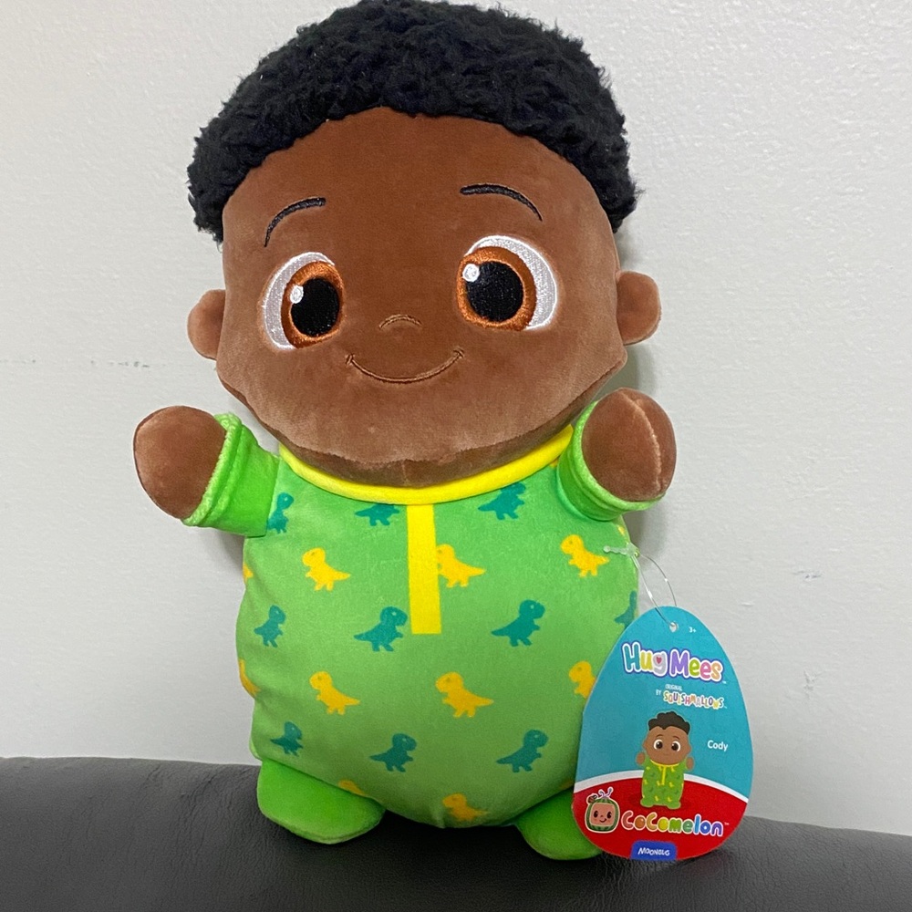 Squishmallows Cody Plush - Green and Brown Dinosaur Outfit